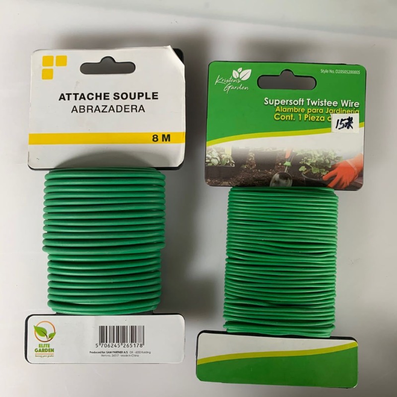 Garden Wire Twist Tie - 2 buah ikatan kabel putar 5mm