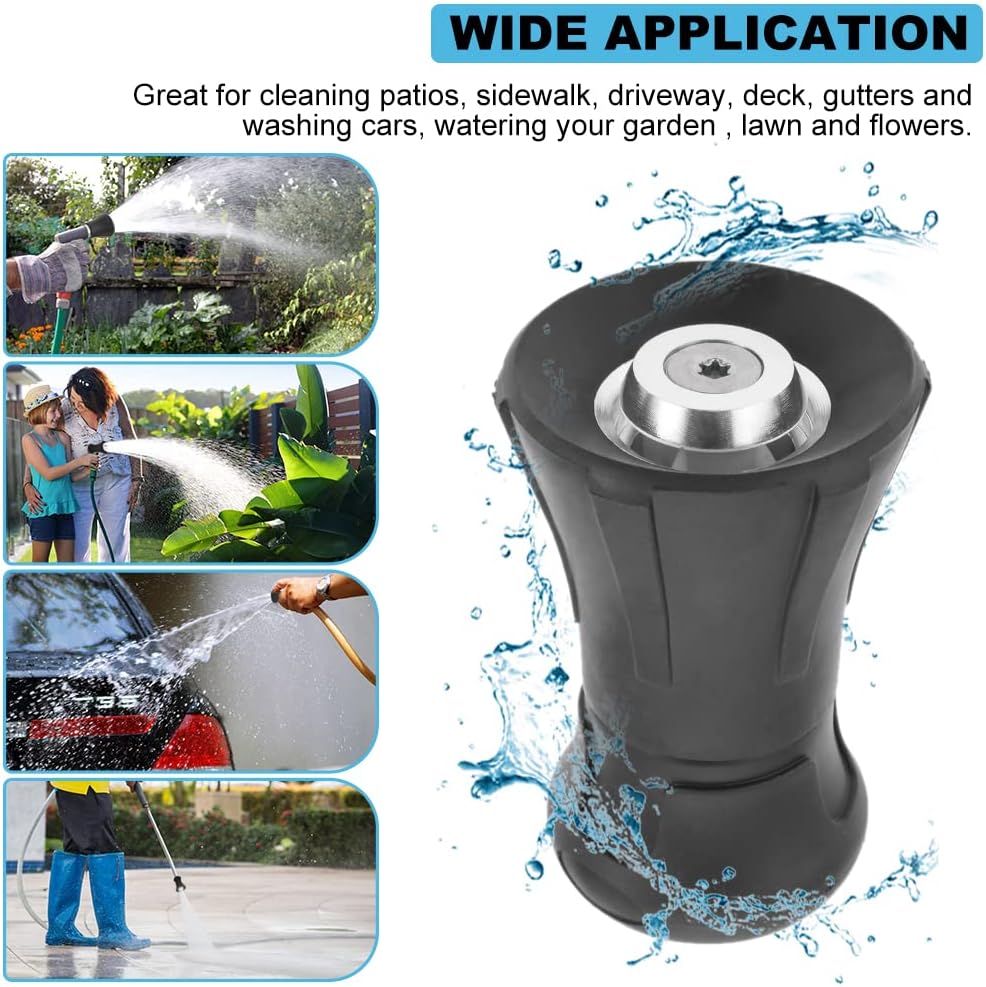 Garden Hose Nozzle - 2 buah Nozel Penyemprot Tekanan Tinggi