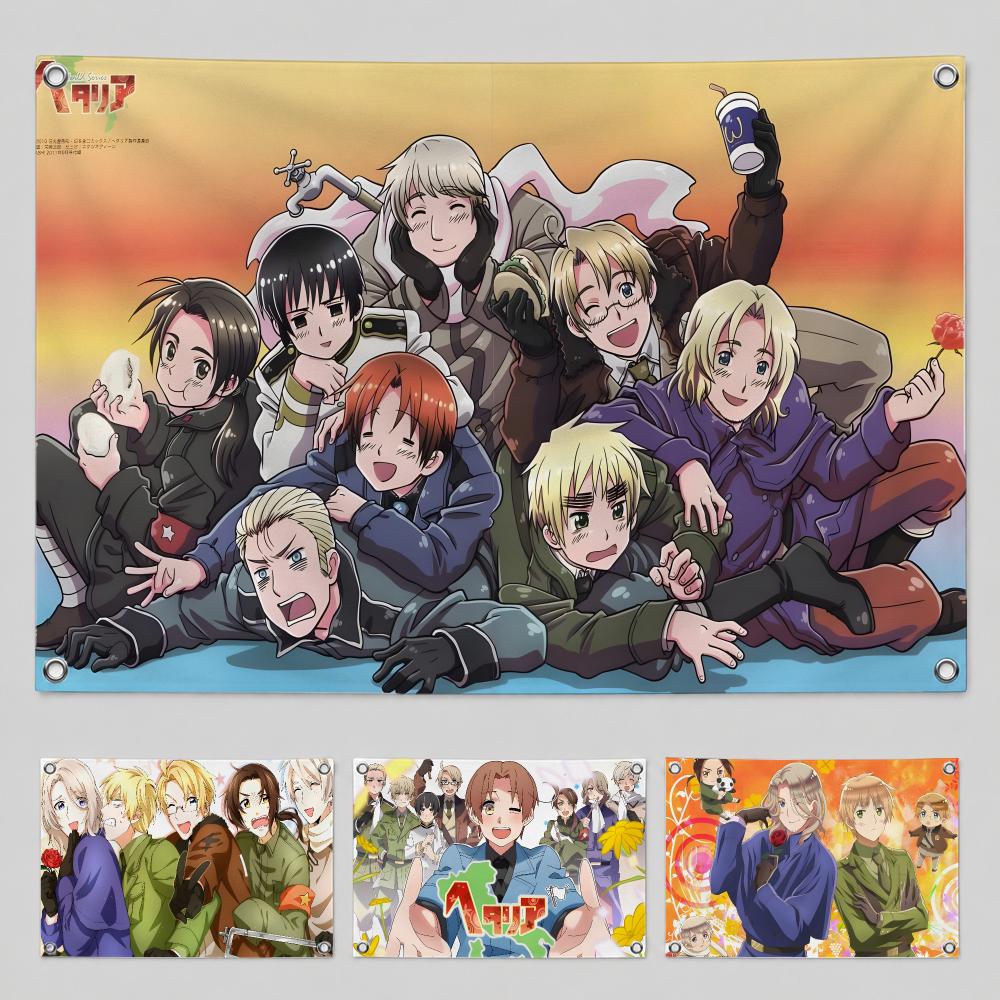 Bendera Hetalia World Star, Be - Gardening Tools Store ulasan dan harga