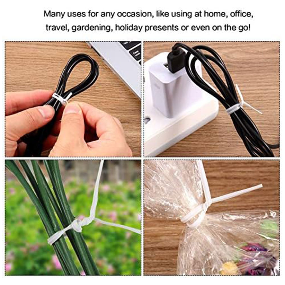 100 Buah Ikatan Putar Kawat Be - Garden Wire Twist Tie ulasan dan harga
