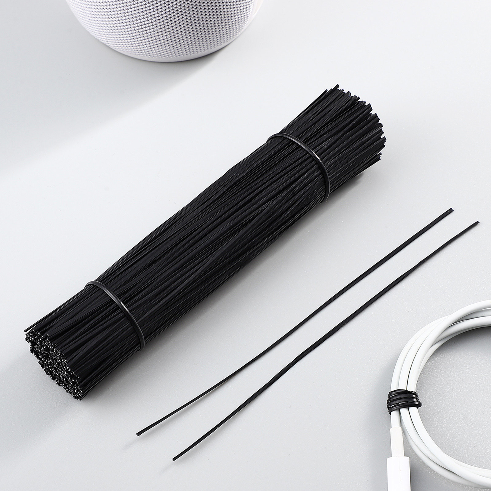 500 buah Pengikat Kabel yang K - Garden Wire Twist Tie ulasan dan harga