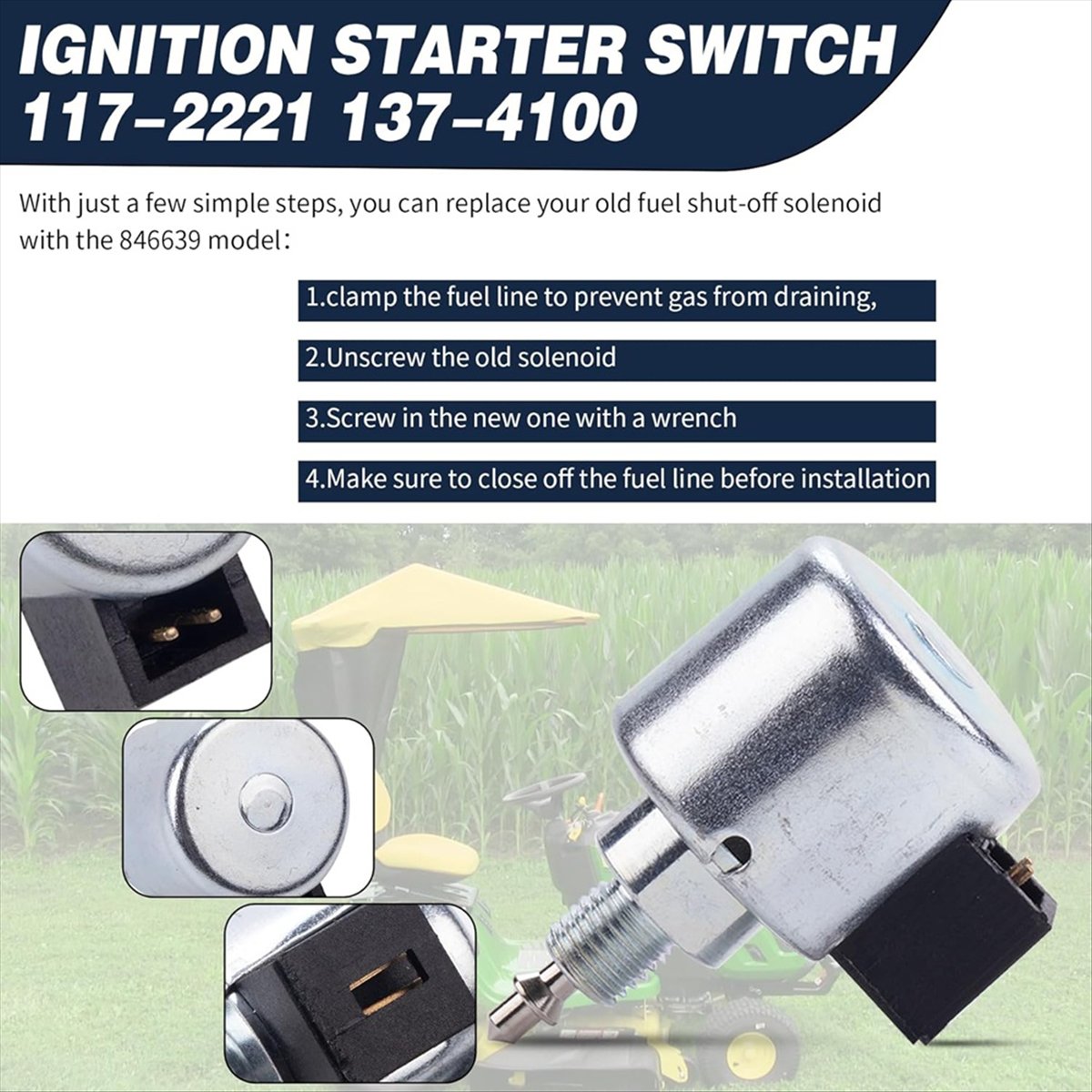 A24I 846639 Solenoid Shut-Off  - Gardening Tools B&Q ulasan dan harga