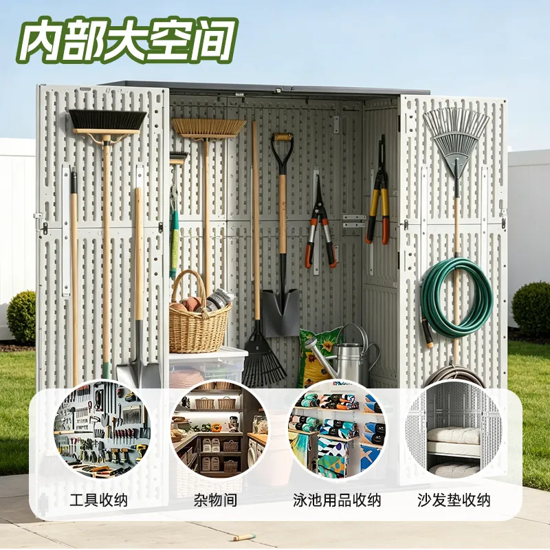 Kabinet Penyimpanan Luar Ruang - Gardening Tools In ulasan dan harga