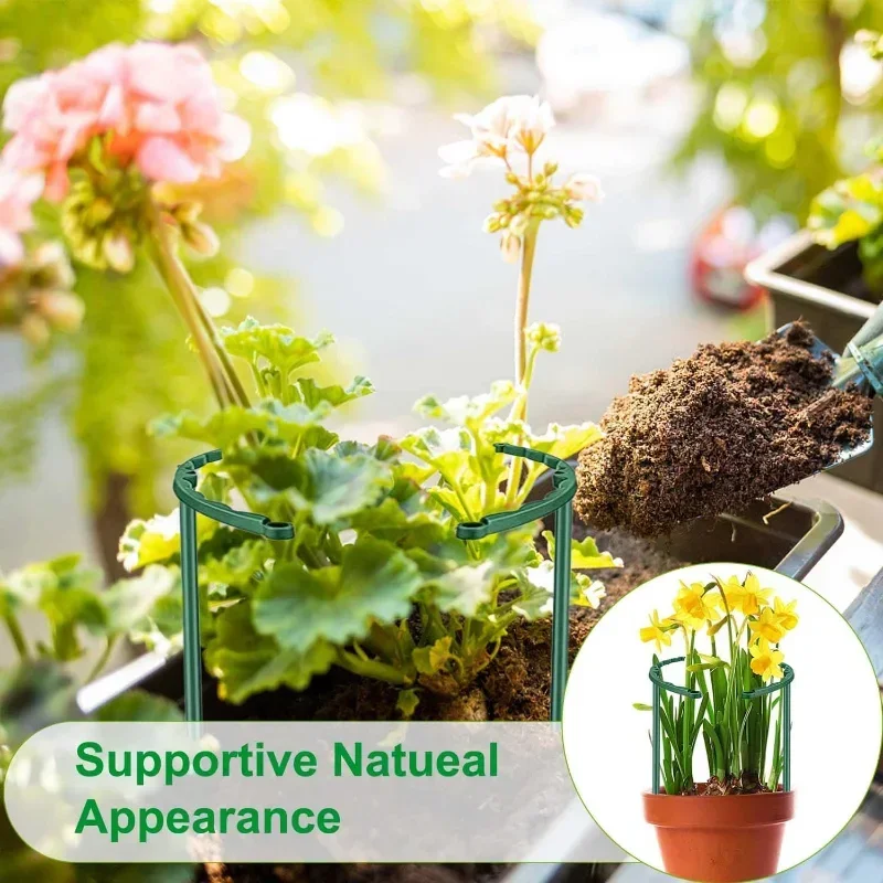 Penopang tanaman plastik tiang - Gardening Tools Range ulasan dan harga