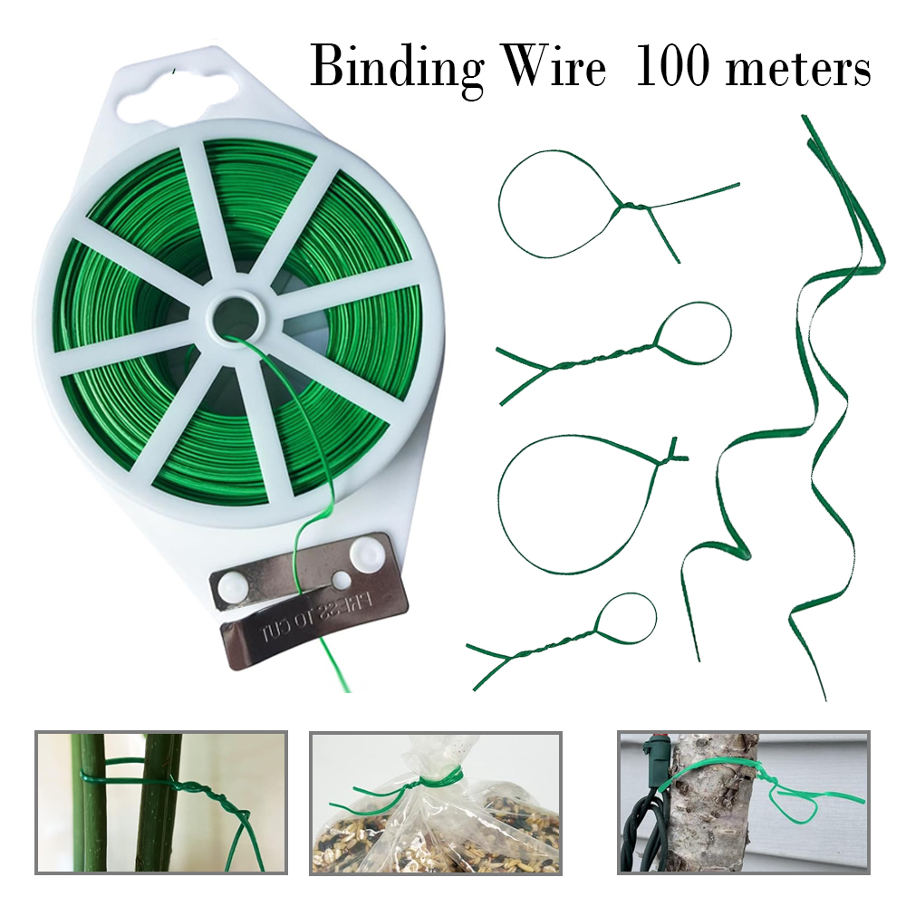 1-3 pcs Kawat Pengikat Tanaman - Garden Wire Twist Tie ulasan dan harga