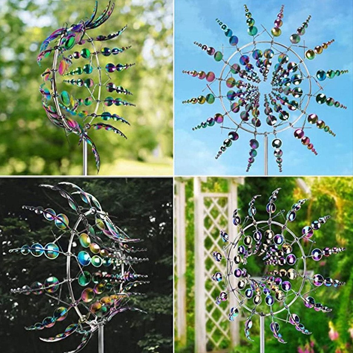 KSOL Magical Metal Wind Spinne - Gardening Tools B&Q ulasan dan harga